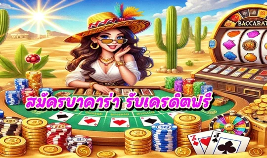 สมัครบาคาร่า รับเครดิตฟรี