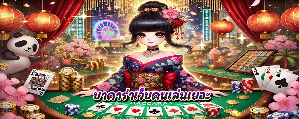 บาคาร่าเว็บคนเล่นเยอะ